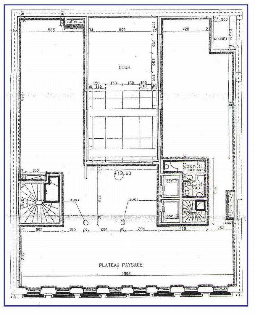 Bureau Paris 1038m² Location bureau Paris OLBUR2425815 0